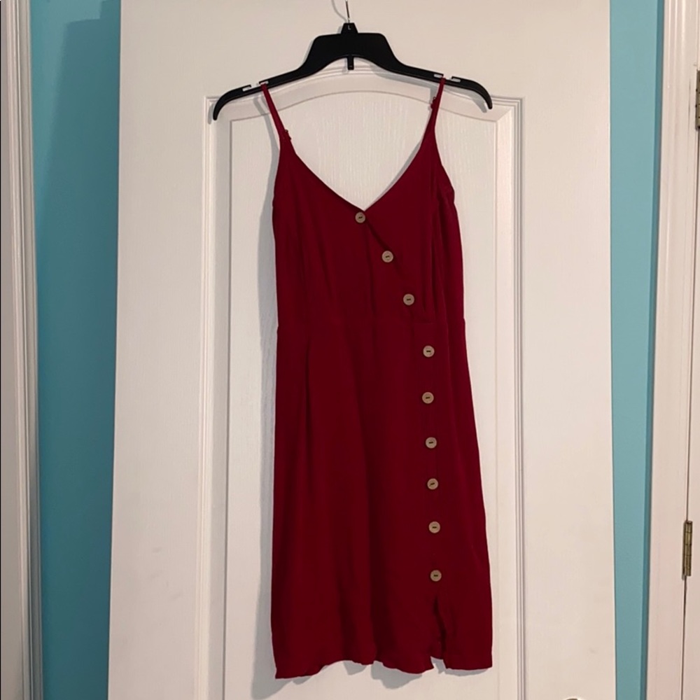 Red dress
